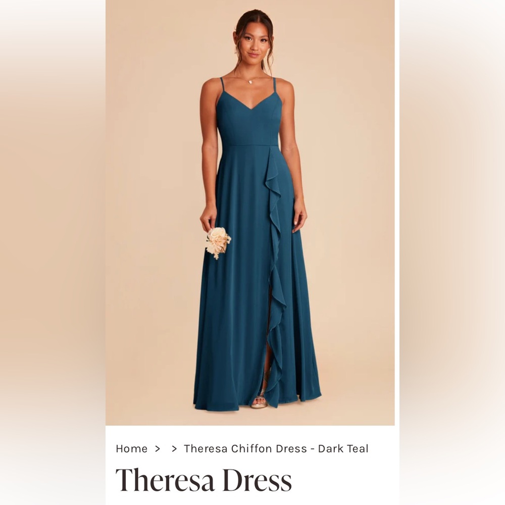 Birdy Grey Theresa dress sz L dark teal